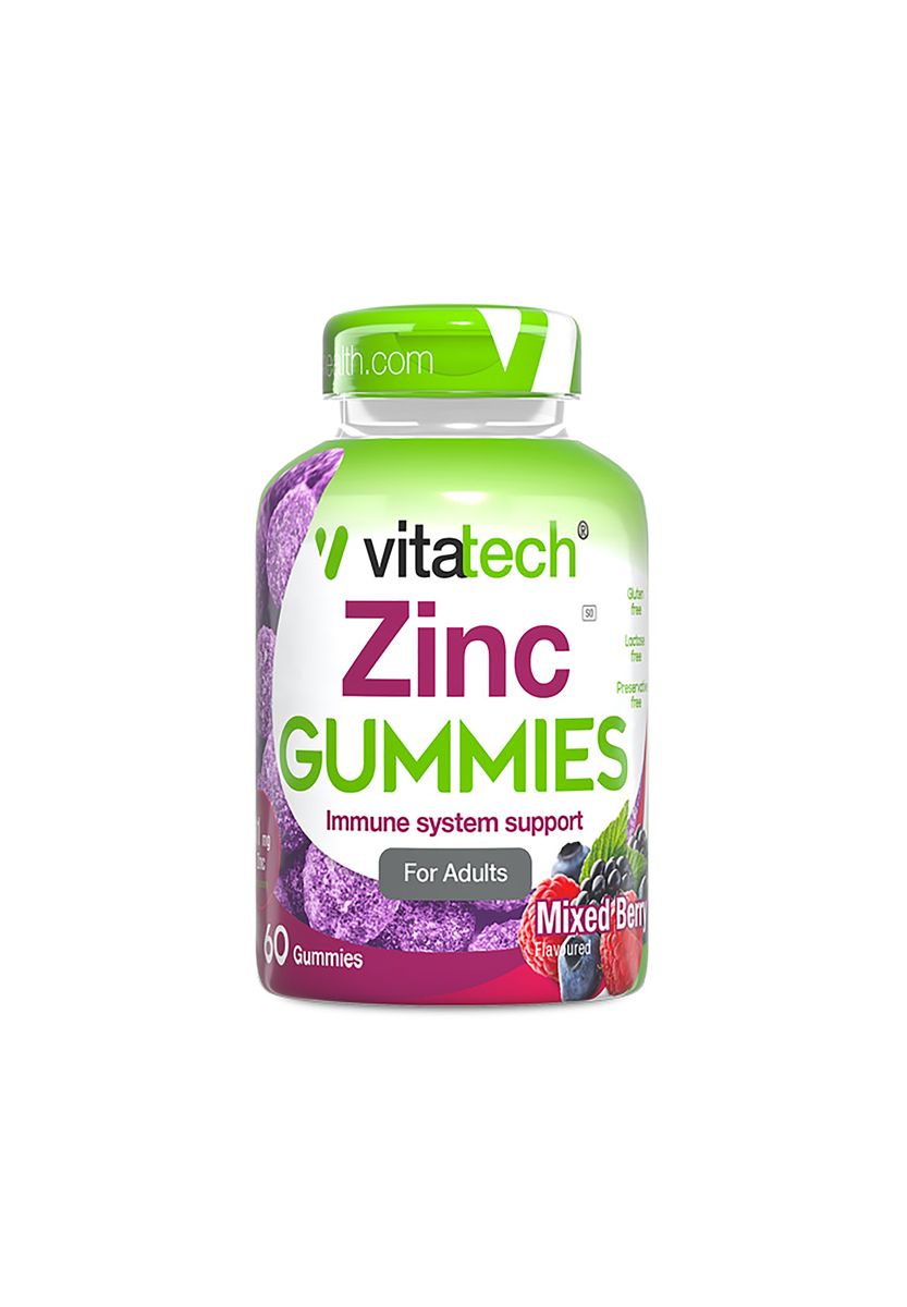 Vitatech Zinc Gummies Mixed Berry 60 gummies Shop Today. Get it