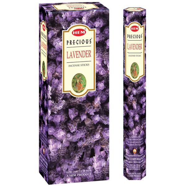 Hem Lavender Incense Sticks. Relaxing/Uplifting/Calming - Pack of 120
