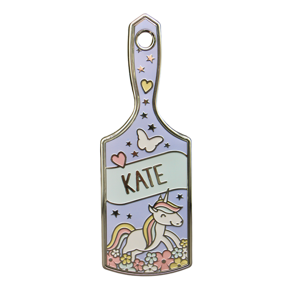 Girl's Personalised Hairbrush - Kate