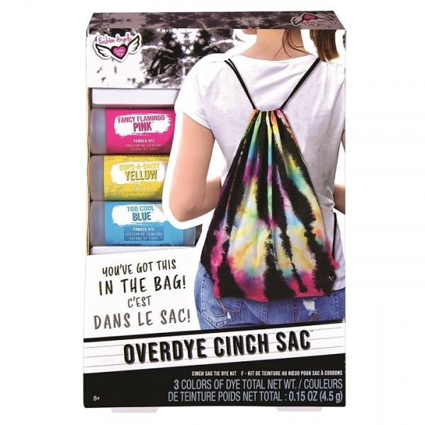 Fashion Angels Tie Dye OverDye Cinch Sak Kit Shop Today. Get it