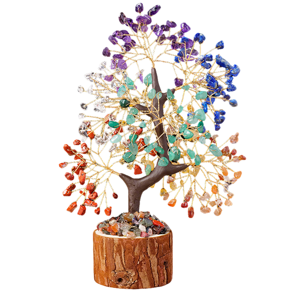 Crystal Healing Stone Tree Crystal Tree Desktop Ornament Home Decoration