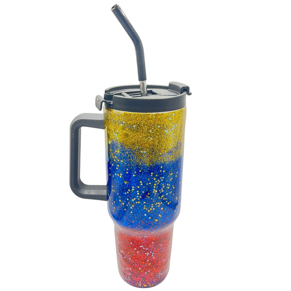 Handcrafted Stainless Steel Double Vacuum Tumbler 1.18 Litres