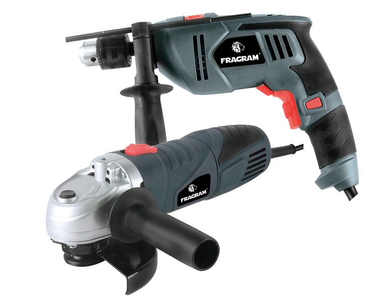 Fragram Combo set 650w Angle Grinder &amp; 500w Impact Drill