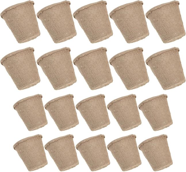 Biodegradable Pulp Plant Nursery Pots Germination Cups For Seedling Raisin