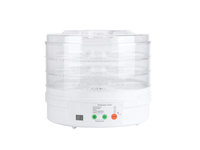 Electric 3-Tray Dansup Food Dehydrator with Smart Timer