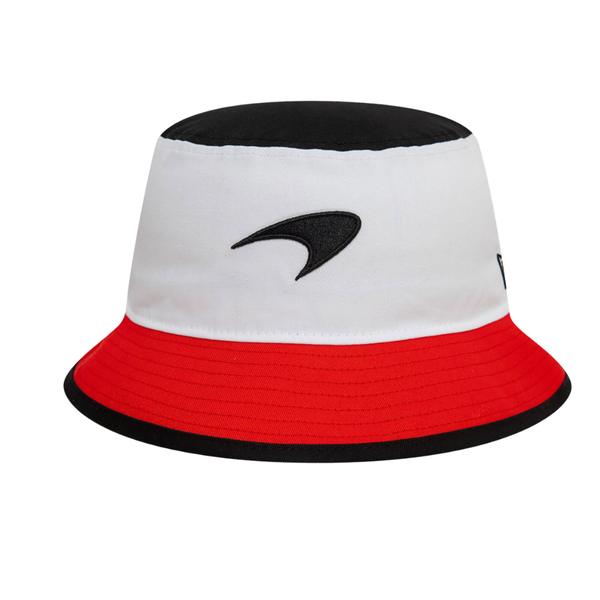 McLaren Racing Monaco Tapered Bucket Hat - White / Red