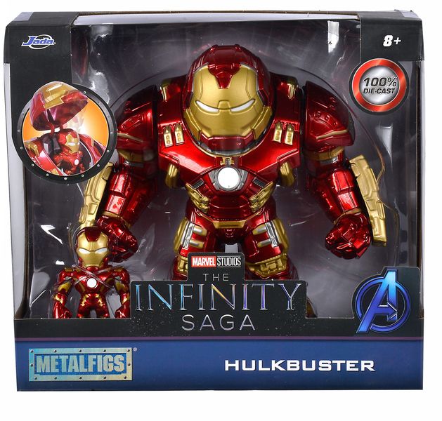 Jada Metalfigs Marvel Hulkbuster with Iron Man