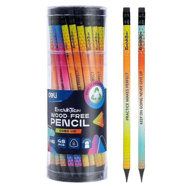 Deli Stylish Graphite Pencil 48pcs HB