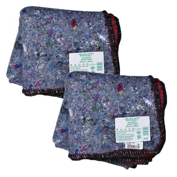 Pet Blanket Budget (100 x 100cm) - 2 Pack