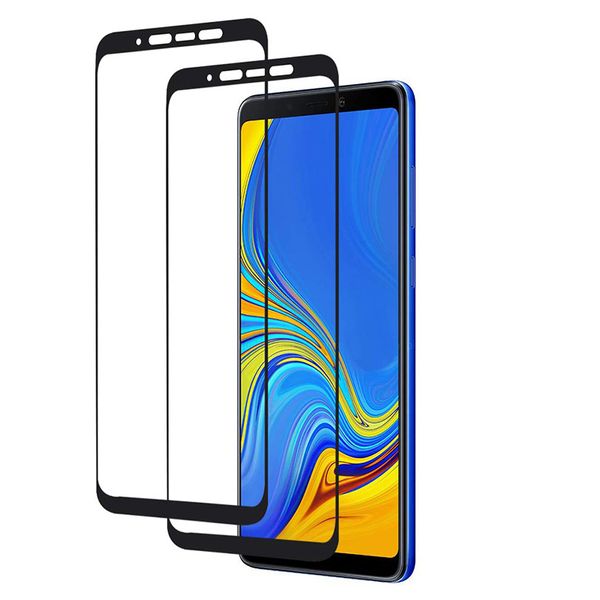 [2-Pack] Compatible With Samsung Galaxy A9 2018 Tempered Glass Screen Protector