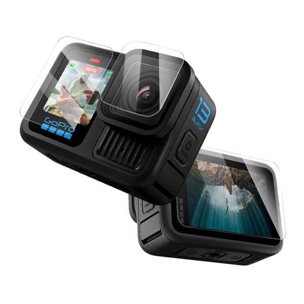 S-Cape Tempered Glass Screen Protector compatible with GoPro Hero 12 Black