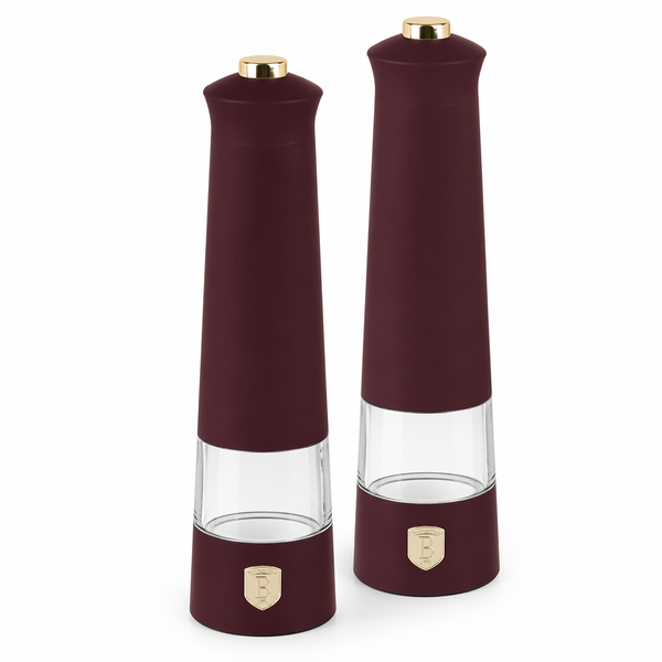 Berlinger Haus 2-Piece Electric Pepper and Salt Mill Set - Leonardo