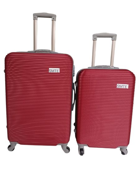 2 Piece Hard Outer Shell 22 lnch and 26 lnch - Red