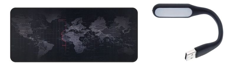Deskmat/pad plus free flexible usb computer light - 89cm x 40cm