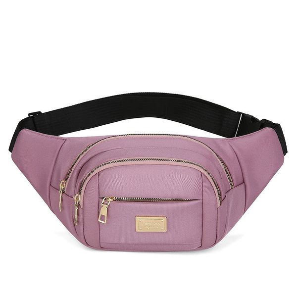 Large-Capacity Multi-function Outdoor Sport Waist Bag - Dark Blue