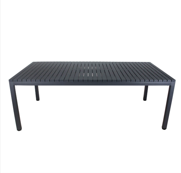 210x100cm Aluminium Garden Table