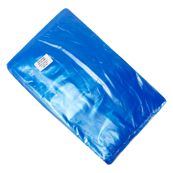 Tinted Ice Bag - Blue - 250 mm x 400 mm 60 Micron