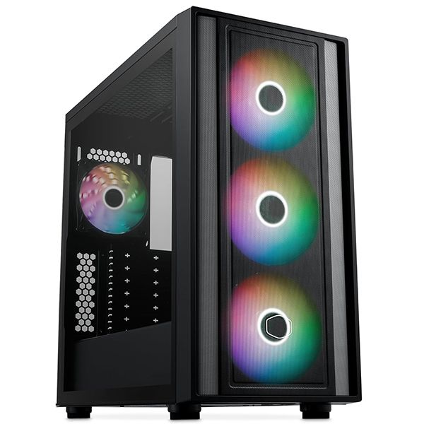 Cooler Master MasterBox 600 ATX Mid-Tower Case-BK
