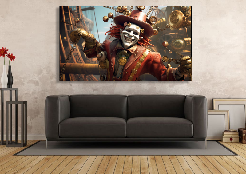 Steampunk Jester Abstract - Im0195 image