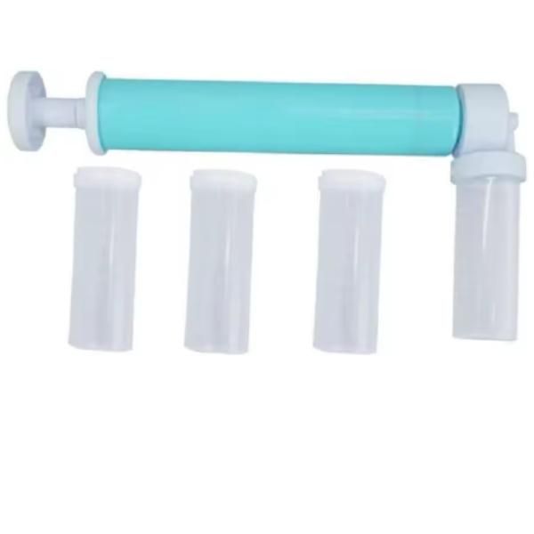 LXD-Manual Airbrush for Cakes with Tube, Airbrush Pump - 4 Pieces