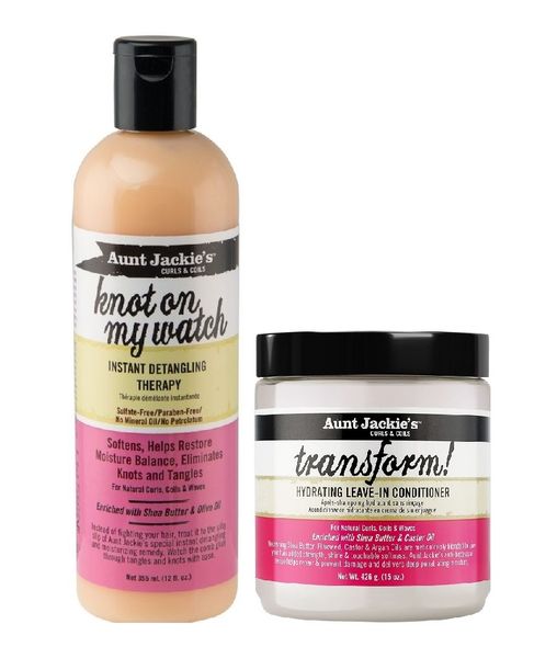 Aunt Jackie's Knot-Free Hydration Duo