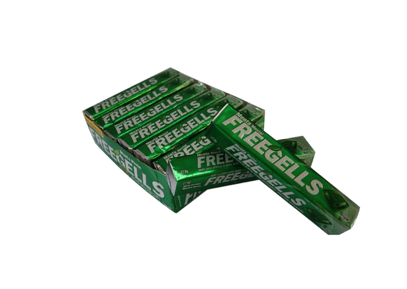 Menta Freegells Lozenges Rolls Pack