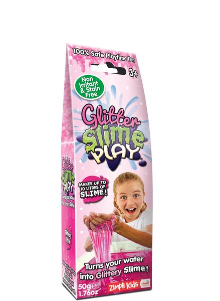 Zimplikids Glitter Slime Play Pink