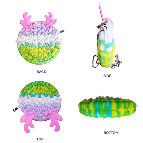 MSMV Fidget Toys - Big Size Push Pop Bubble Tie-dye Silicone Pop Fidget Bag  Toy, Relief Stress Sensory Toy for Girls — Stacks Mobile Auto Detailing