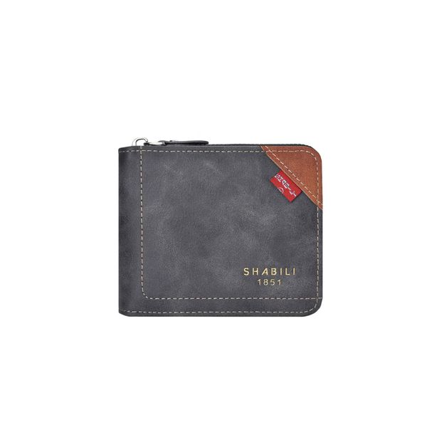 Retro Youth Zipper Wallet