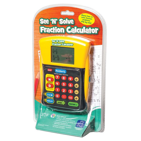 Learning Resources See 'n' Solve Fraction Calculator