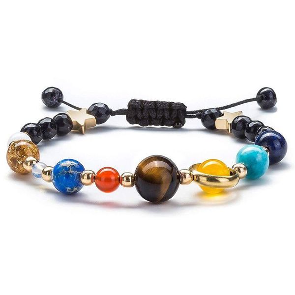 Natural Stone Galaxy Inner Strength Bracelet