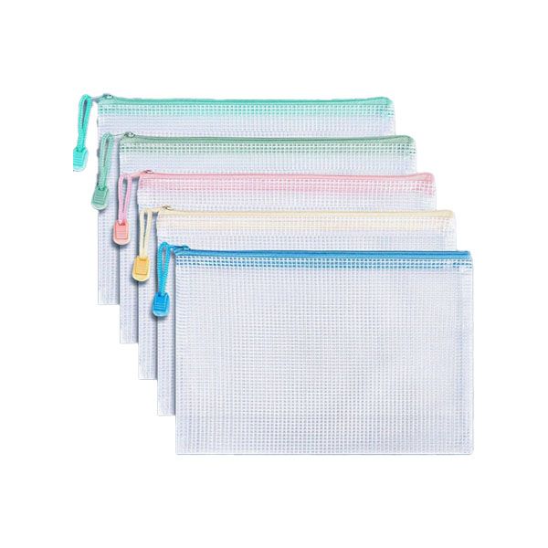 Document Wallets, Display Folders,Mesh Zipper File Bag,Mesh Zipper Bag Bag
