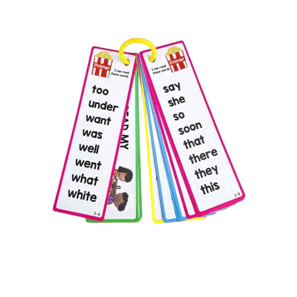 3-8 Years English 220 Sight Words Cards Vocabulary