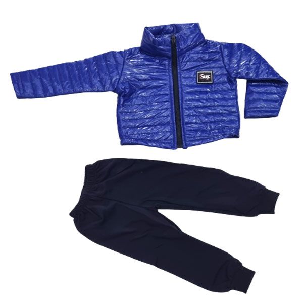 Boy's Bomber Jacket with Navy Blue Tracksuit Pants | Shop Today. Get it ...