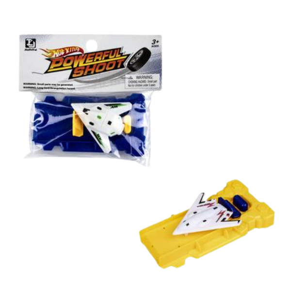 Vehicle Launch &amp; Go Trigger Plane 13cm-2 Pack