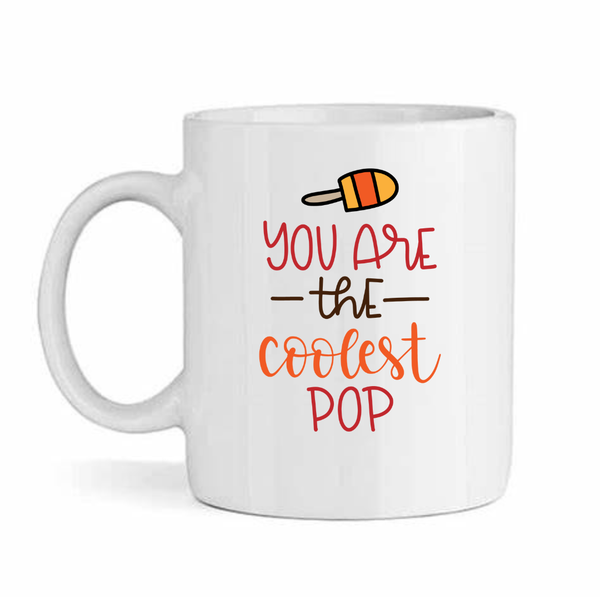 The coolest pop Father's day - mother's day-valentines mug