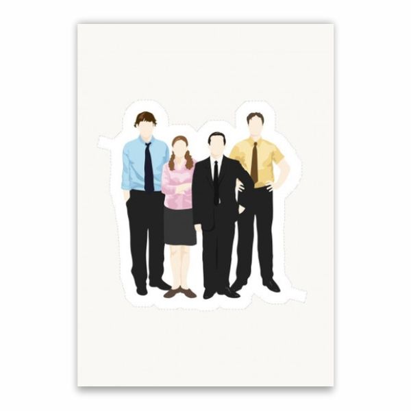 The Office Cartoon Poster - A1