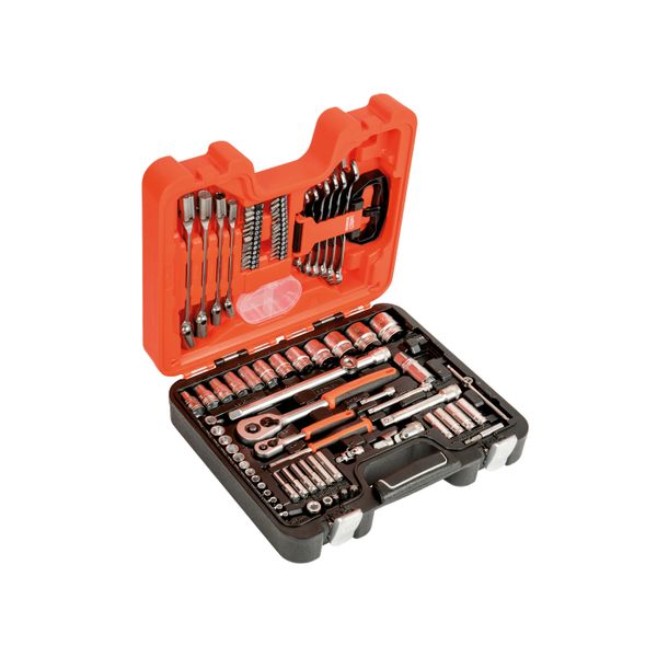 Socket Set - Bahco - S910 - 1/4 and 1/2 Inch drive - 92/pce