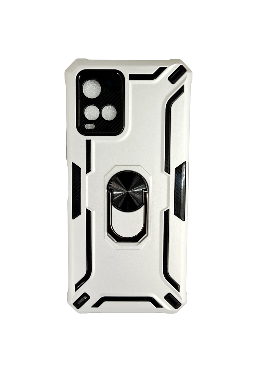 Cover Per Vivo Y21s / Y21 / Y33s - Custodia In Silicone TPU Trasparente Con Motivo In Rilievo, Ultrasottile 1,35mm, Supporta Ricarica Wireless