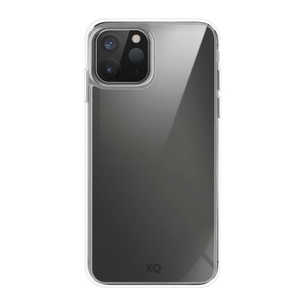 XQISIT Phantom Glass Anti-Bacterial Case for iPhone 12 Mini - Clear
