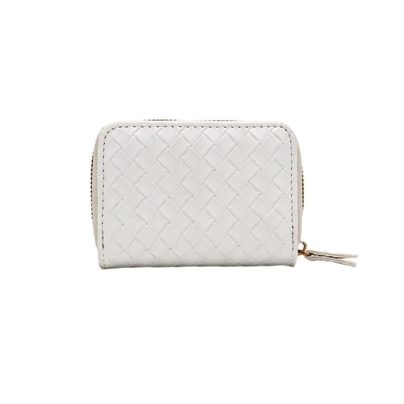 Women Credit Card Holder Zipper for Travel Leather Accordion Wallets