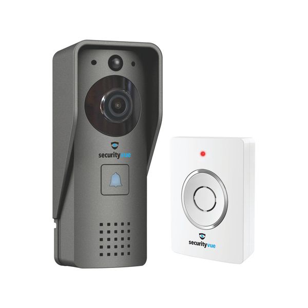 Seccurityvue Smartome Wireless Video Door Phone With Gate Release &amp; Google Assist