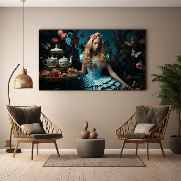 Canvas Wall Art - Adventures in Wonderland - BK0030