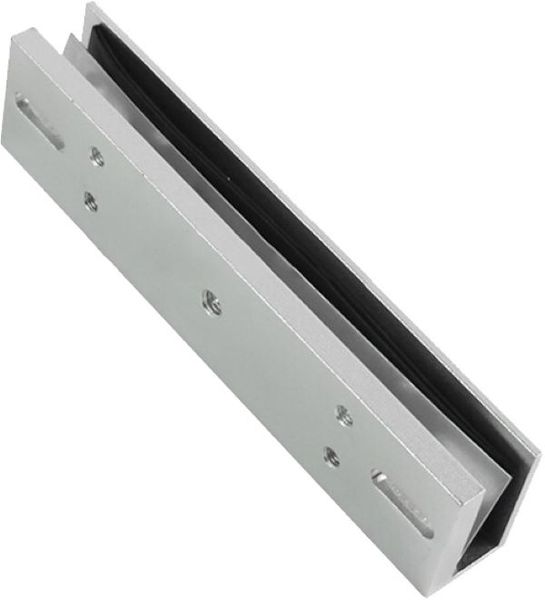 U Support Bracket for Frameless Glass Door - 280Kg Magnetic Lock