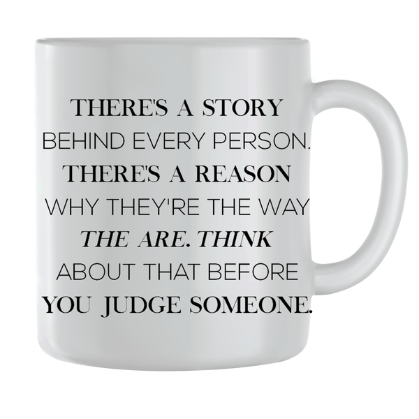 Story Coffee Mugs for Men Women Motivational Sayings Graphic Cups Gift 187