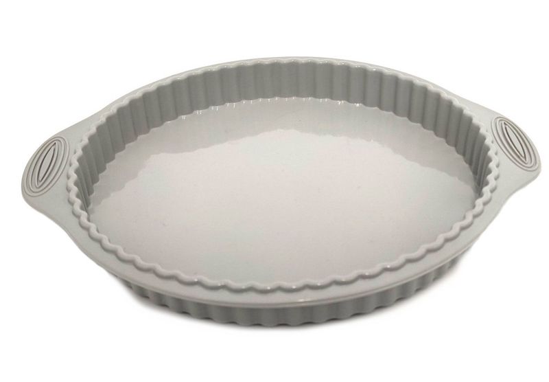 PH Home - Silicone Shallow Tart Mould Grey