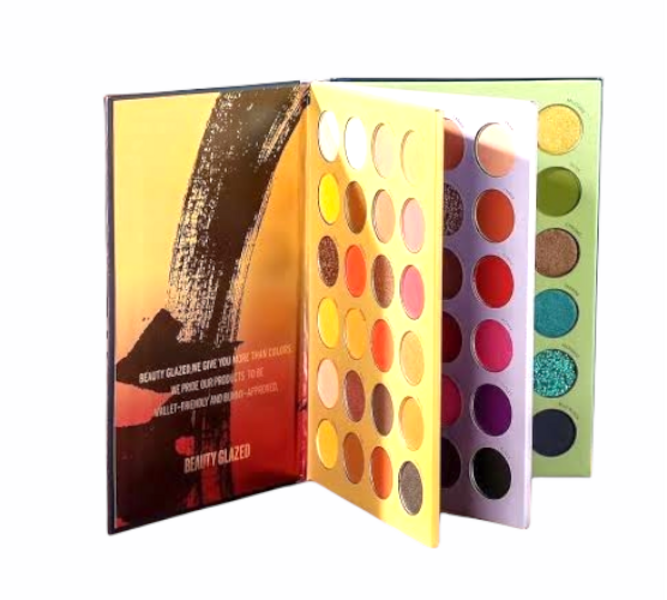 Beauty Glazed 72-color 3-in-1 book Eyeshadow Palette