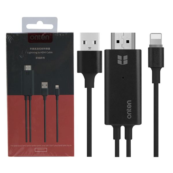 Onten OTN-7575s Lightning to HDMI Cable