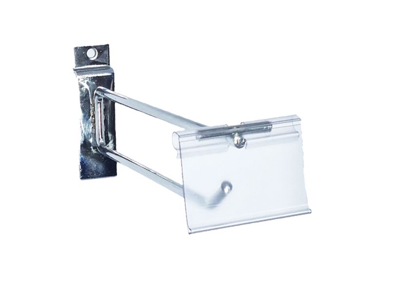 Slat Wall Hooks 20cm With Price tag Holder (Pack of 50) Shop Today