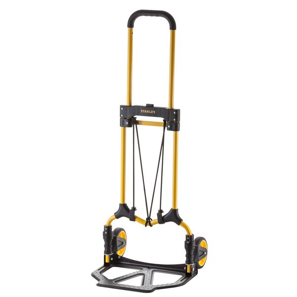 Stanley FT580 Steel + Durable Plastic Folding Hand Truck - 70Kg Capacity